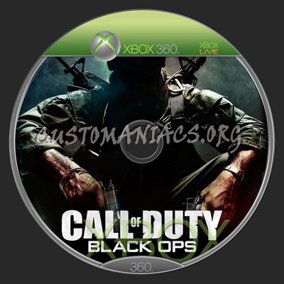 Call Of Duty - Black Ops dvd label