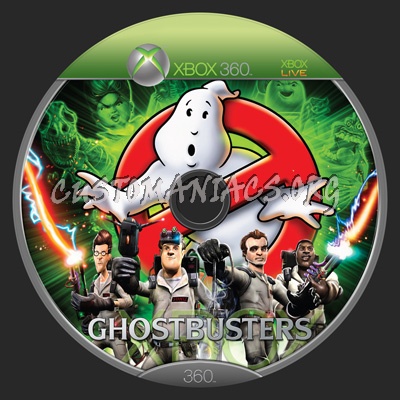 Ghostbusters - The Video Game dvd label