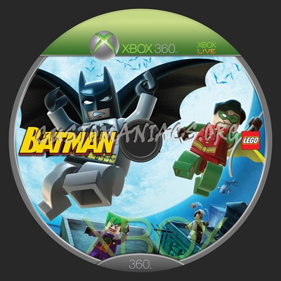 Lego Batman dvd label