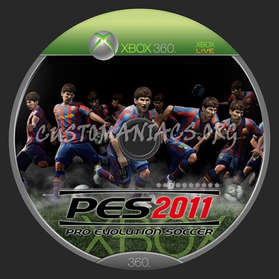 Pro Evolution Soccer dvd label