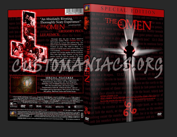 The Omen Trilogy dvd cover