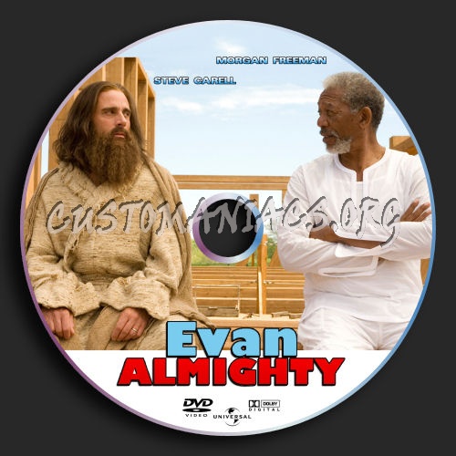 Evan Almighty dvd label