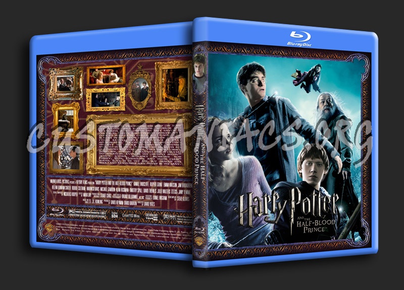 Harry Potter And The Half-Blood Prince blu-ray cover