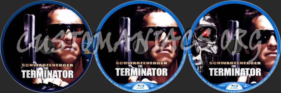 Terminator blu-ray label