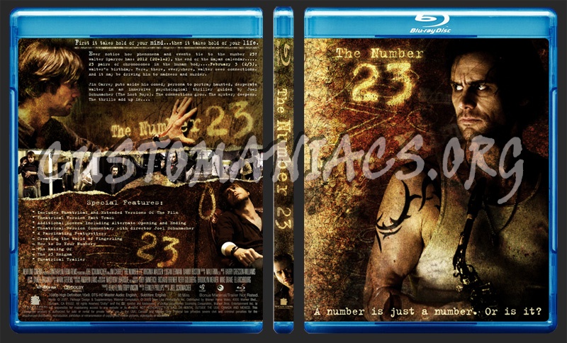 The Number 23 blu-ray cover