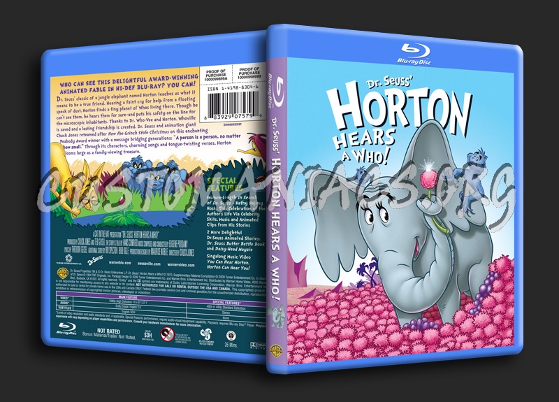 Horton Hears a Who! blu-ray cover