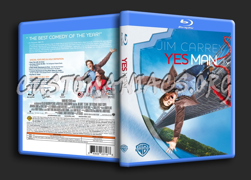 Yes Man blu-ray cover