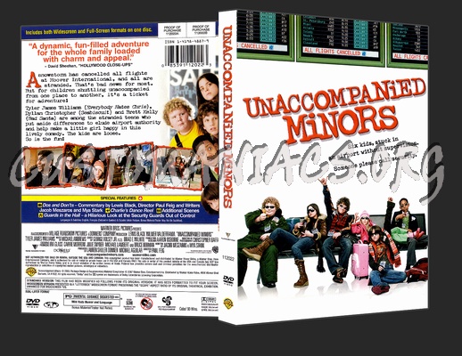 UnAccompanied Minors dvd cover