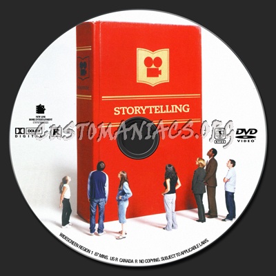 Storytelling (2001) dvd label