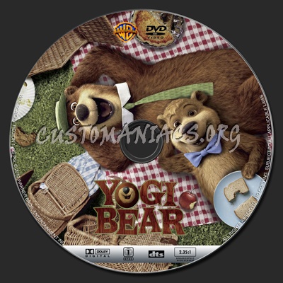 Yogi Bear - The Movie dvd label