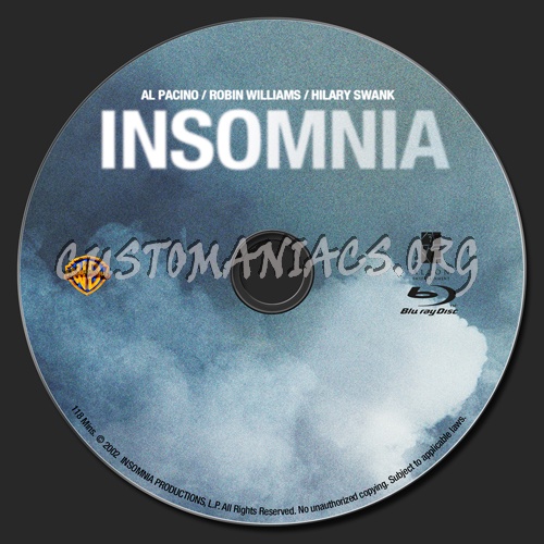 Insomnia blu-ray label