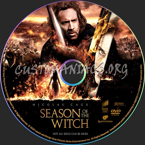 Season Of The Witch dvd label