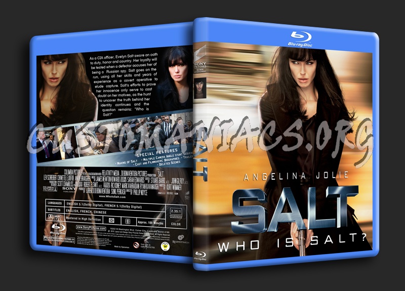 Salt blu-ray cover