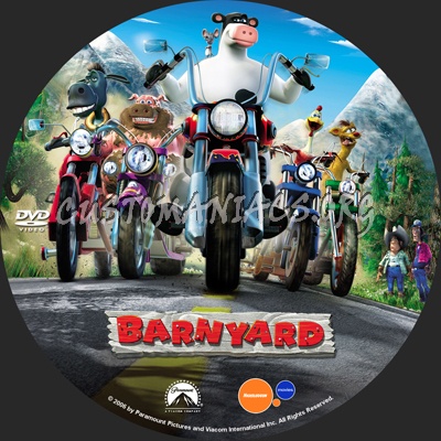 Barnyard dvd label