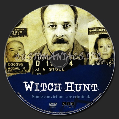 Witch Hunt dvd label