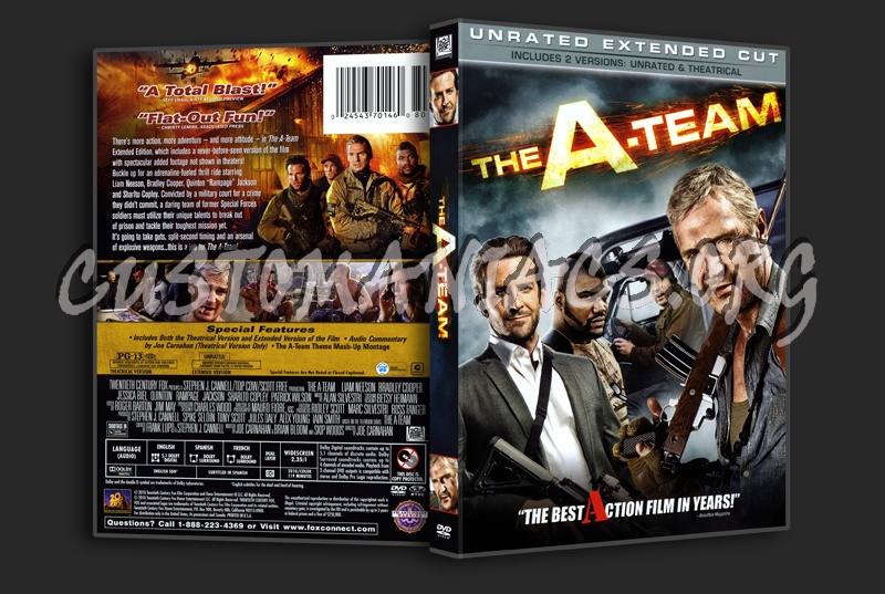 The A-Team dvd cover