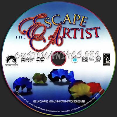 The Escape Artist dvd label