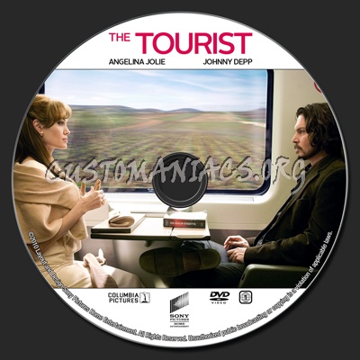 The Tourist dvd label