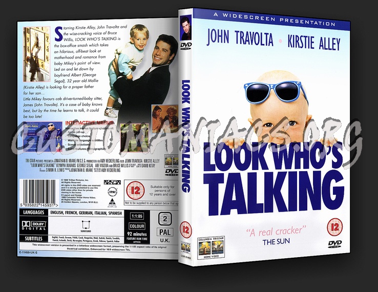 Look Who's Talking dvd cover