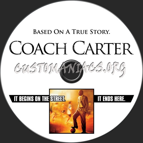 Coach Carter dvd label