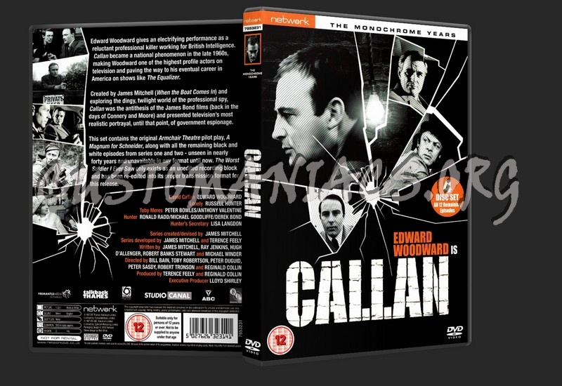 Callan: The Monochrome Years dvd cover