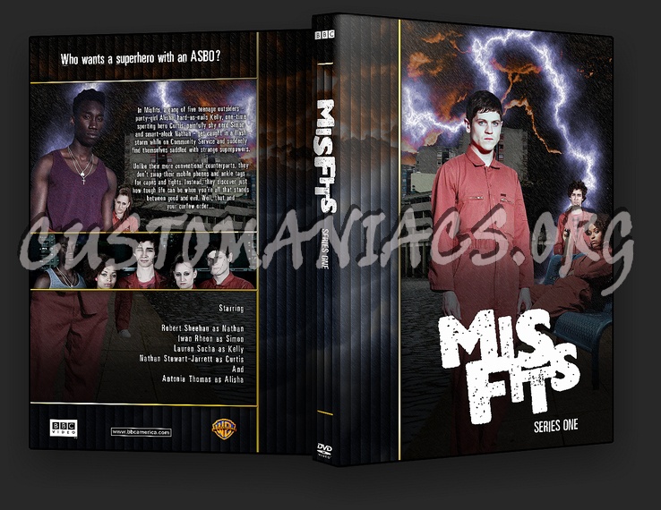 Misfits - TV Collection dvd cover