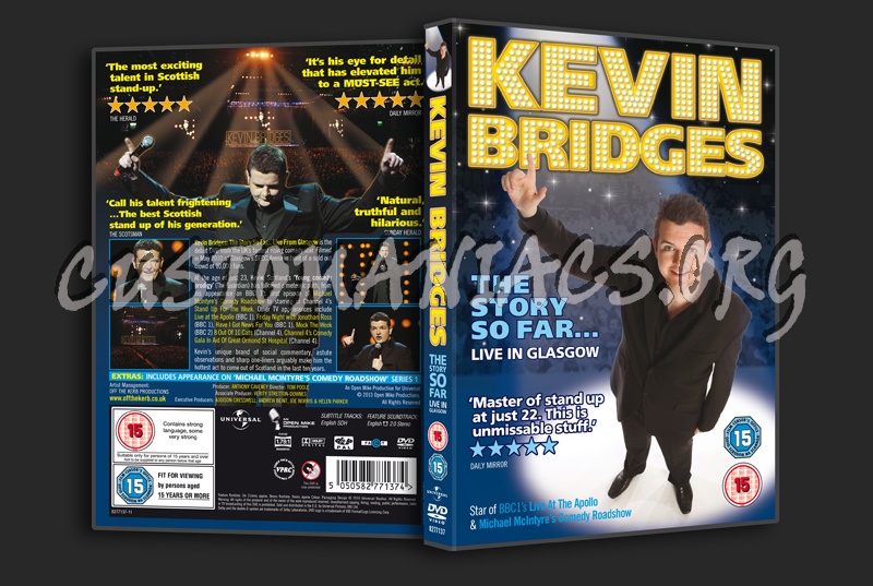Kevin Bridges The Story so Far dvd cover