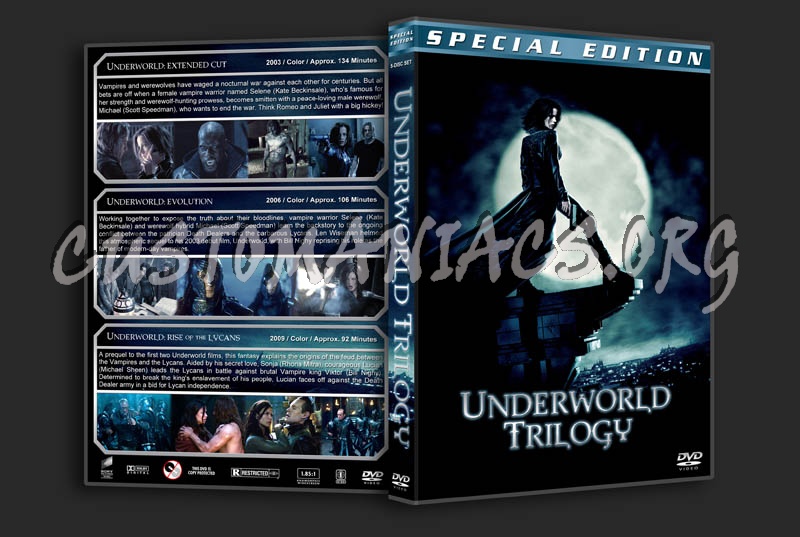 Underworld Trilogy dvd cover