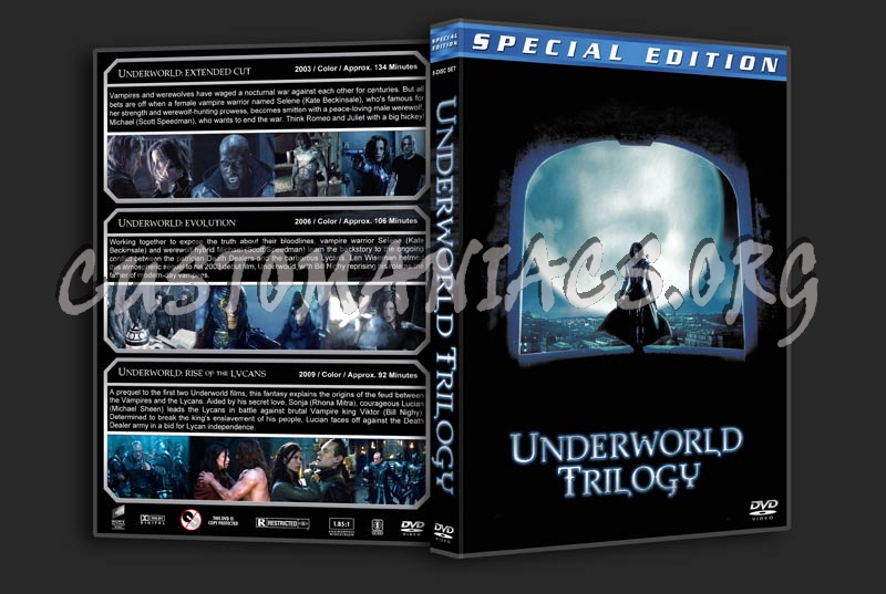 Underworld Trilogy dvd cover