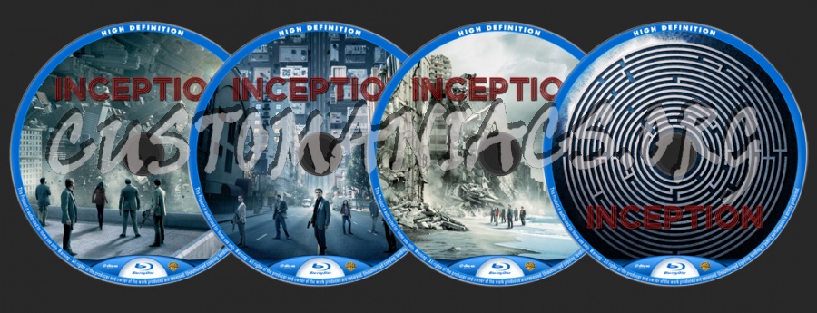 Inception blu-ray label