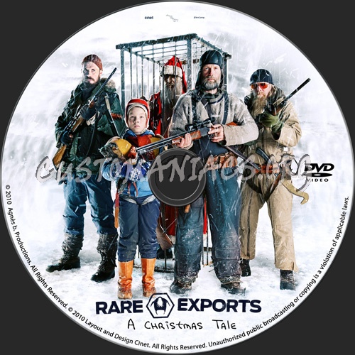 Rare Exports  A Christmas Tale dvd label