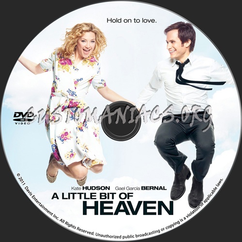 A Little Bit of Heaven dvd label