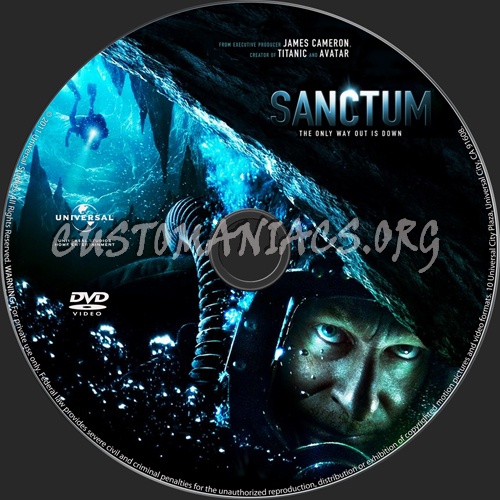 Sanctum dvd label