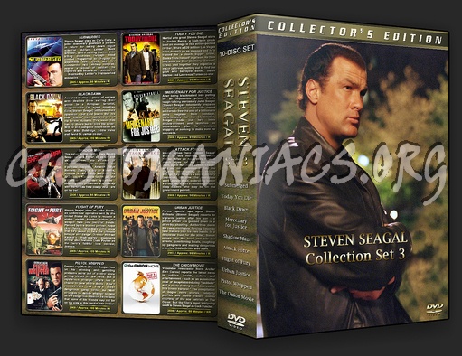 Steven Seagal Collection - Set 3 dvd cover