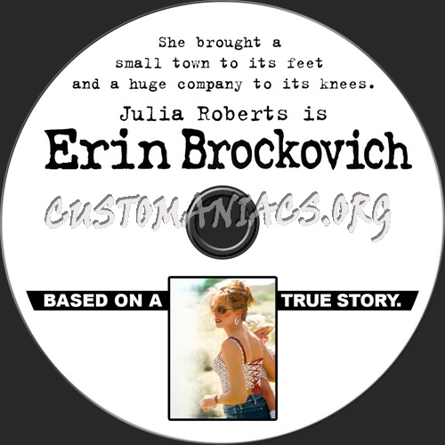 Erin Brockovich dvd label