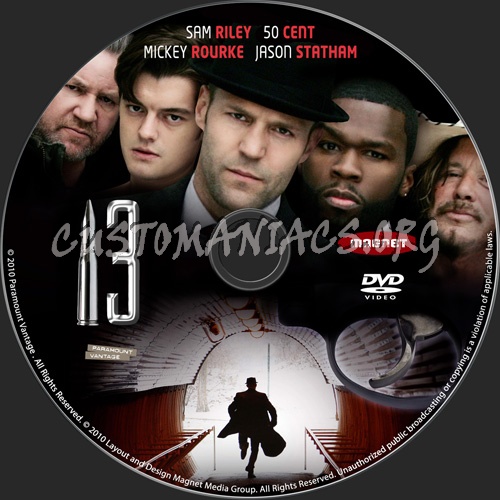 13 (Thirteen) dvd label