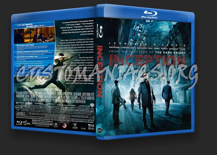 Inception blu-ray cover