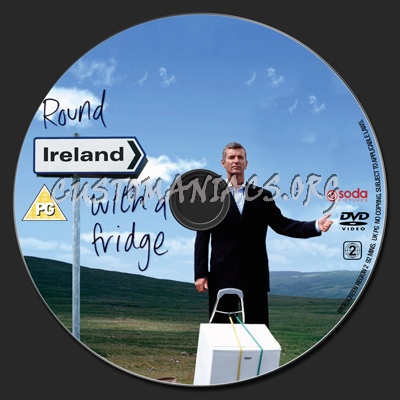 Round Ireland With A Fridge dvd label