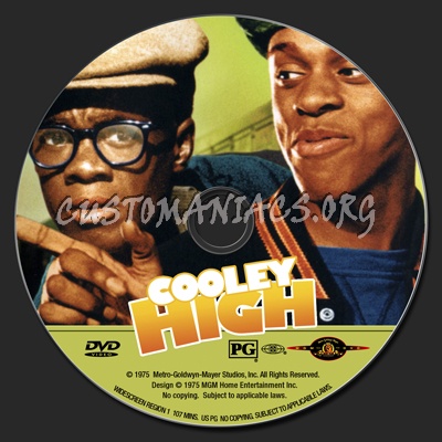 Cooley High dvd label