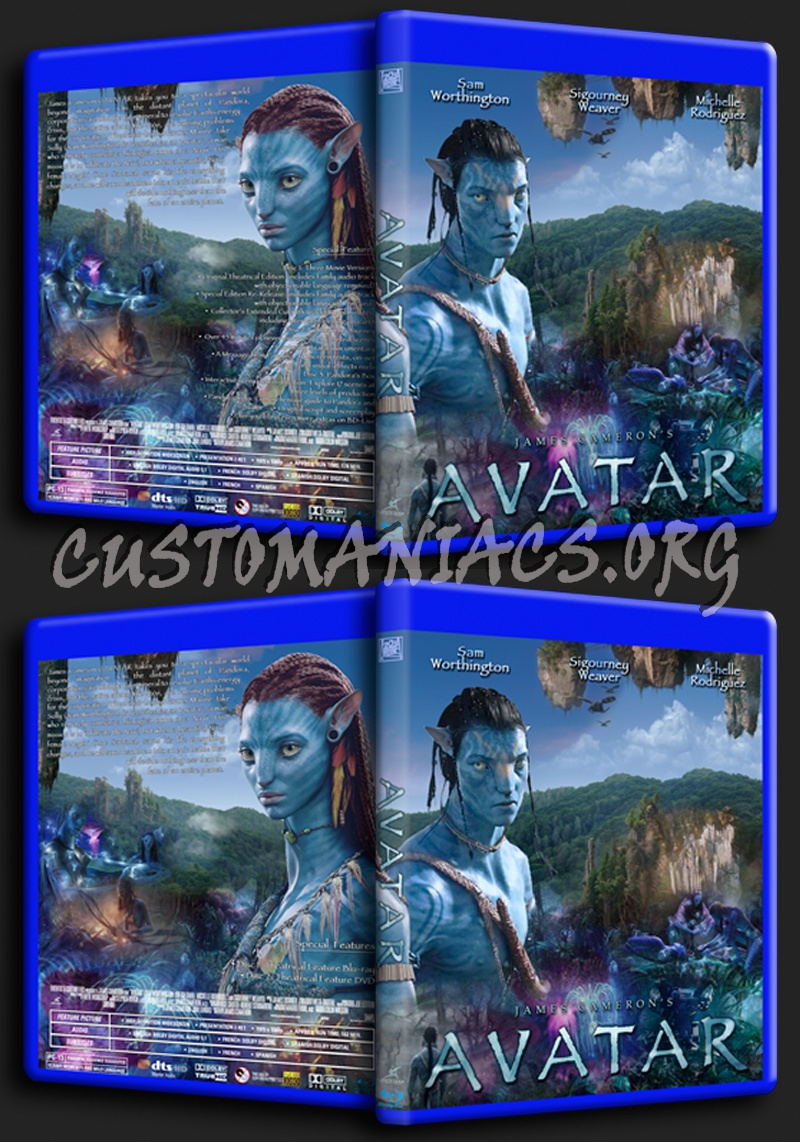 Avatar blu-ray cover