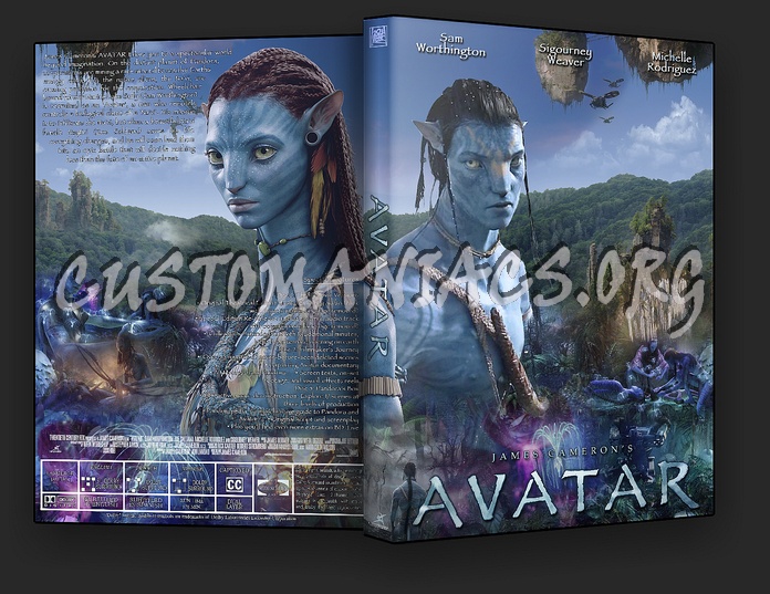 Avatar: Extended dvd cover