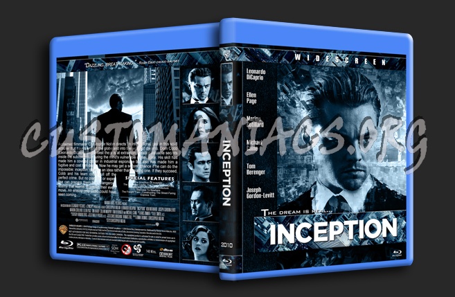 Inception blu-ray cover