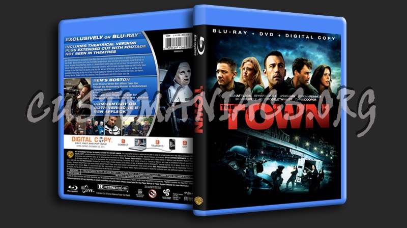 The Town blu-ray cover