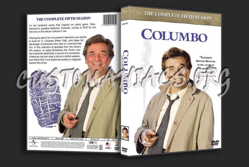 Columbo - Seasons 1-7 dvd cover