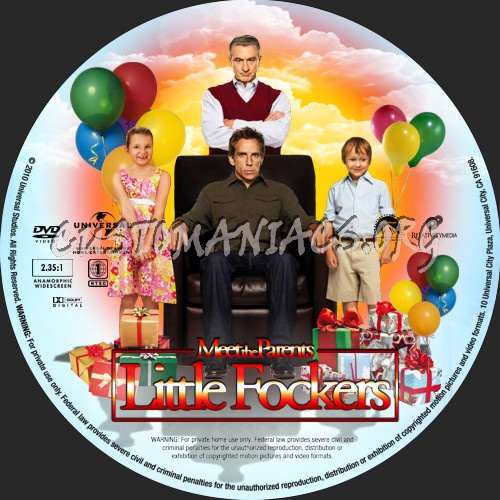 Meet The Parents : Little Fockers dvd label