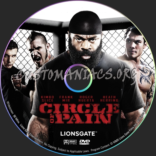 Circle of Pain dvd label