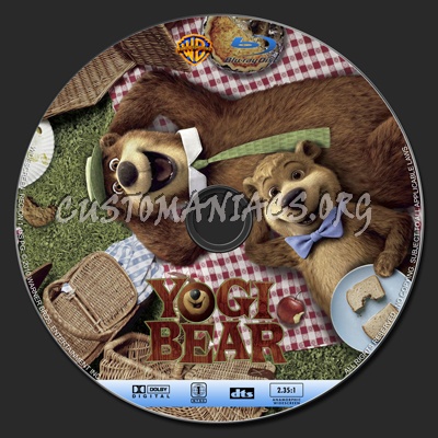 Yogi Bear - The Movie blu-ray label