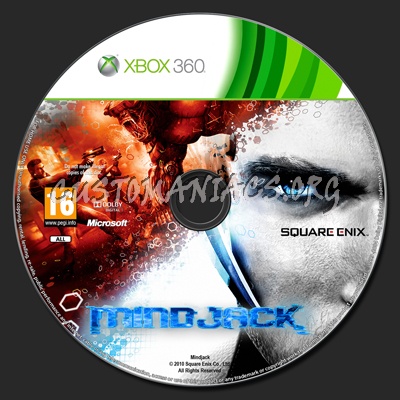 Mindjack dvd label