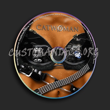 CatWoman dvd label