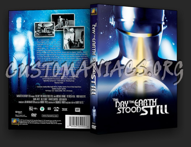 The Day The Earth Stood Still dvd cover